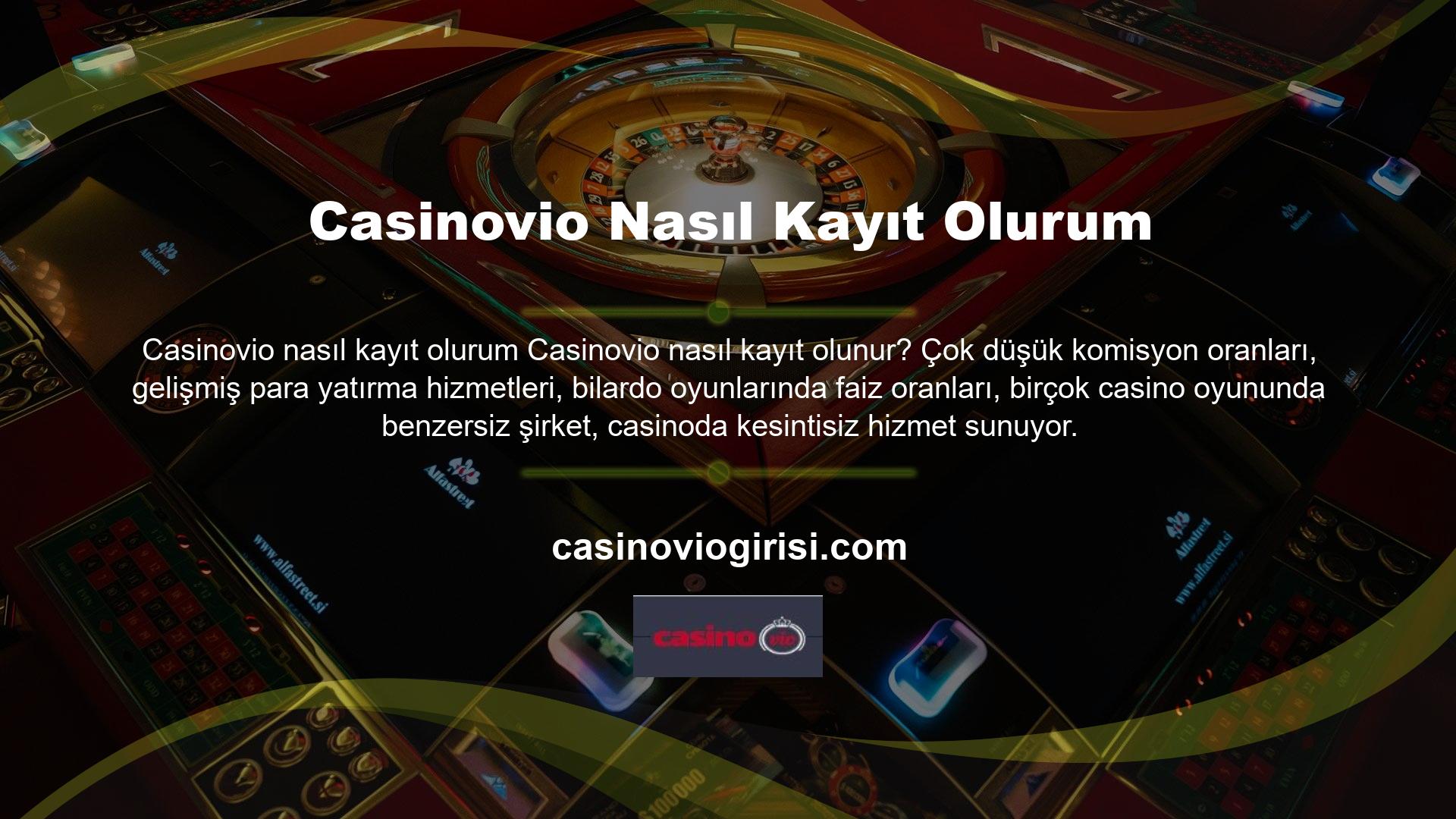 Lütfen Casinovio katılmadan önce zorunlu şartlar ve koşullar sayfasını inceleyin