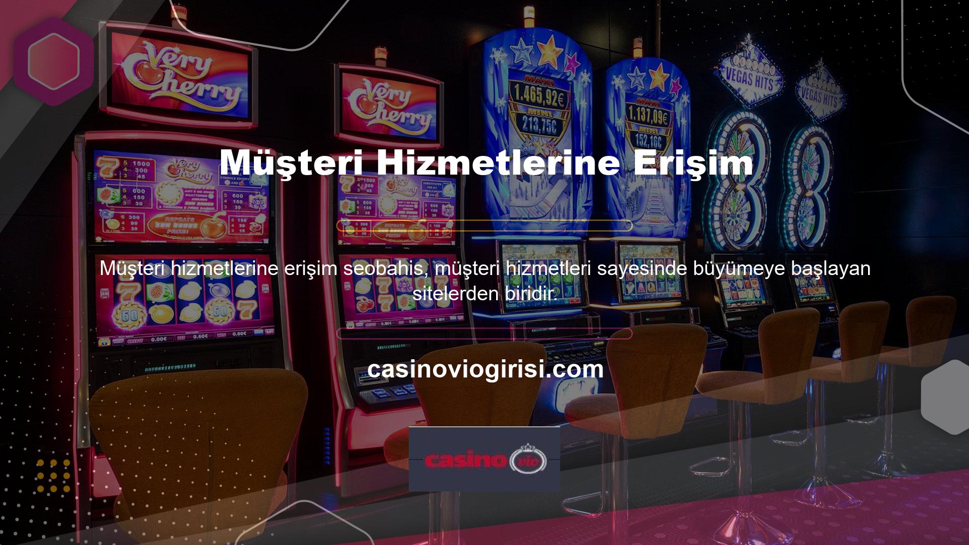 Casinovio Müşteri Hizmetleri, özellikle üyelerin genellikle zayıf iletişimden muzdarip olduğu casino endüstrisinde çeşitli alternatif kanallar aracılığıyla üyeleri desteklemektedir