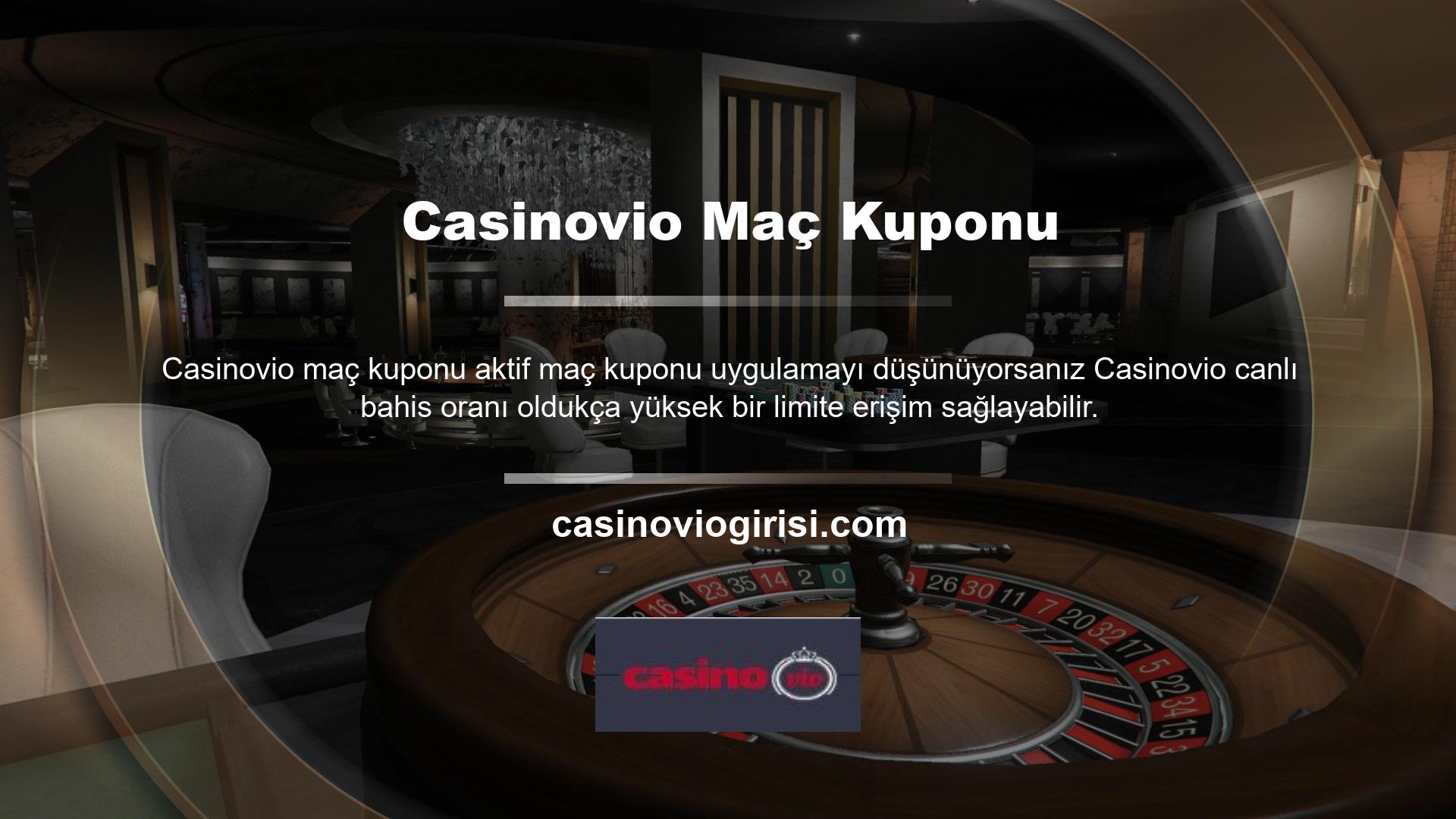 Casinovio bonus bahis koşulları hakkında bilgi sahibi olmak, canlı bahis sitelerinden daha kolay yararlanmanızı sağlar