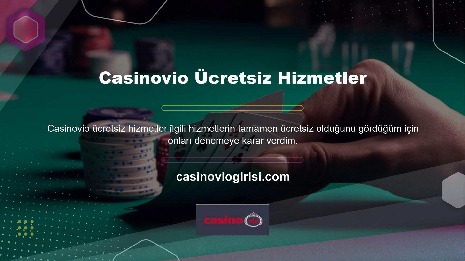 İşletmenizin öne çıktığından emin olmak için, resmi bir Casinovio alan adına sahip olmak ve web sitenizin sağ bölümünden başlamak çok önemlidir