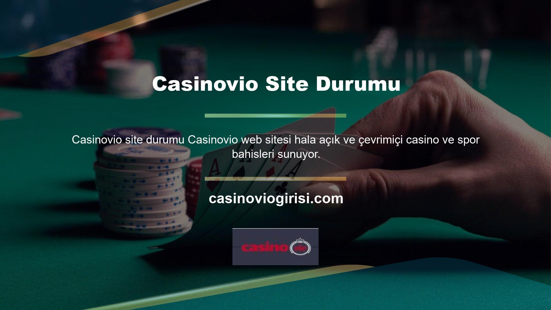 Casinovio daha fazla para bahse girebileceğiniz ve yüksek oranlar ve iyi fırsatlar ile kazanma şansına sahip olabileceğiniz bir web sitesidir